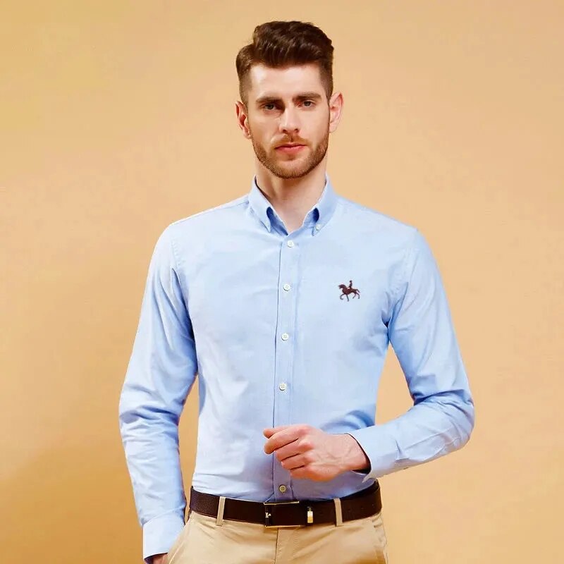 Camisa Social Manga Longa Cavallino