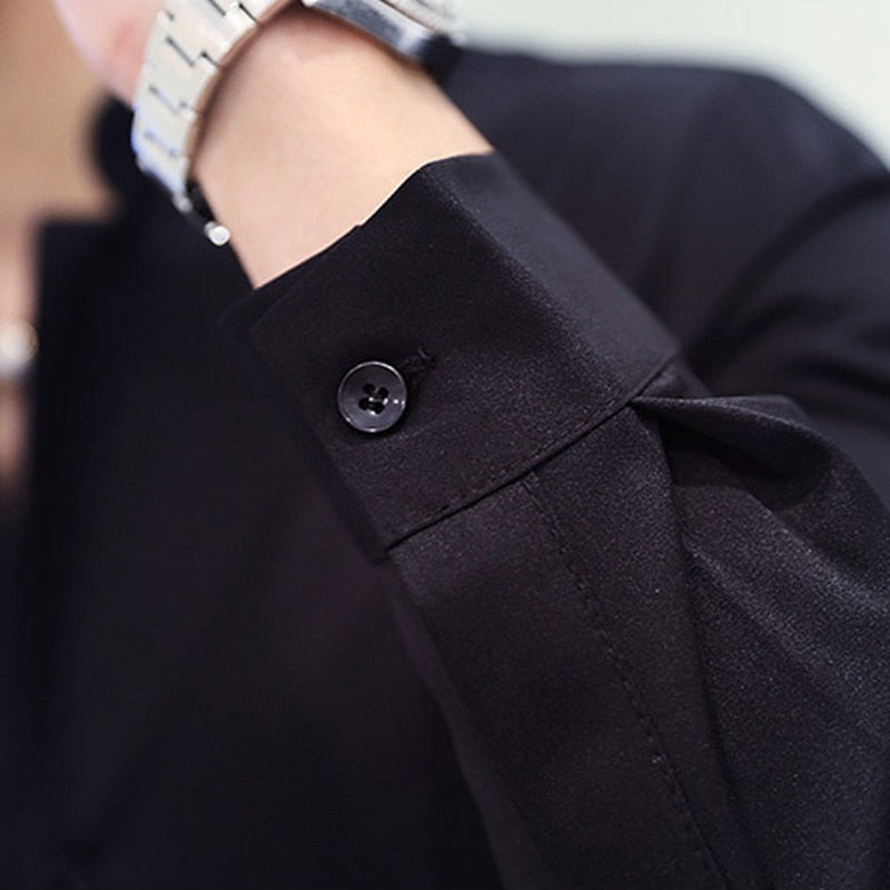 Camisa Social Manga Longa Slim Matteo