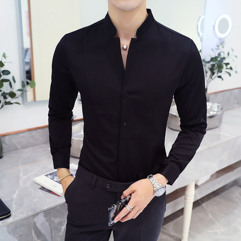 Camisa Social Manga Longa Slim Matteo