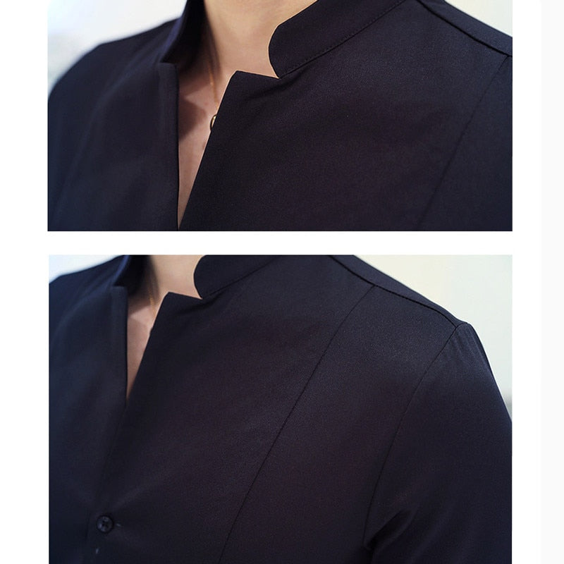 Camisa Social Manga Longa Slim Matteo