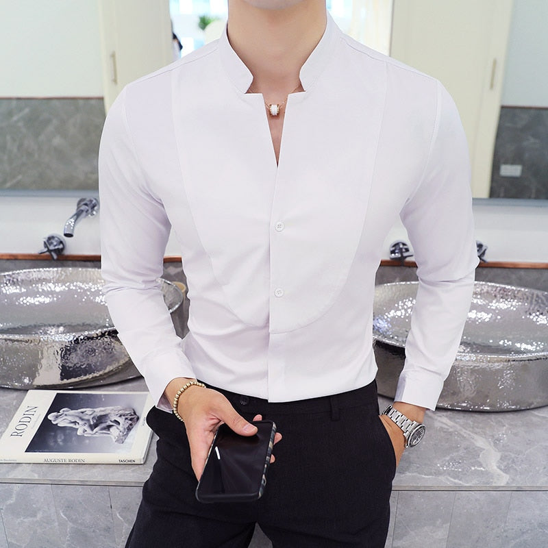 Camisa Social Manga Longa Slim Matteo