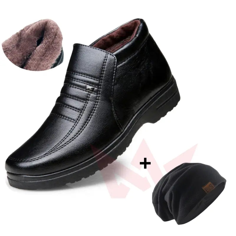 Bota de Inverno HotConfort - Impermeável e Aveludada Bota de Inverno HotConfort - Impermeável e Aveludada + Brinde VINNCI Store Preto 38 Preto