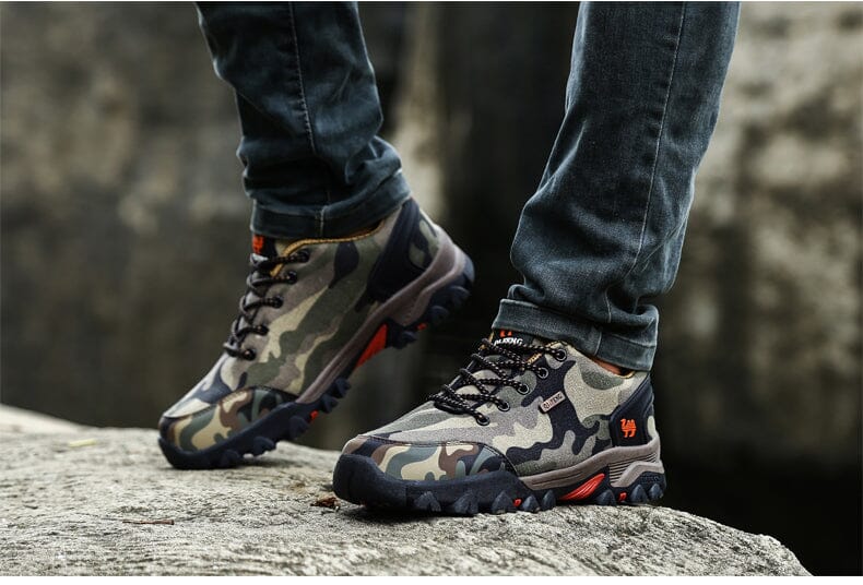 Bota Masculina Adventure Camuflada Army - VINNCI Store