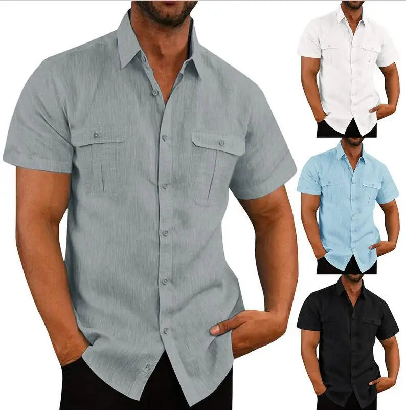 Camisa de Linho Heated Summer Camisa de Linho Heated Summer VINNCI Store