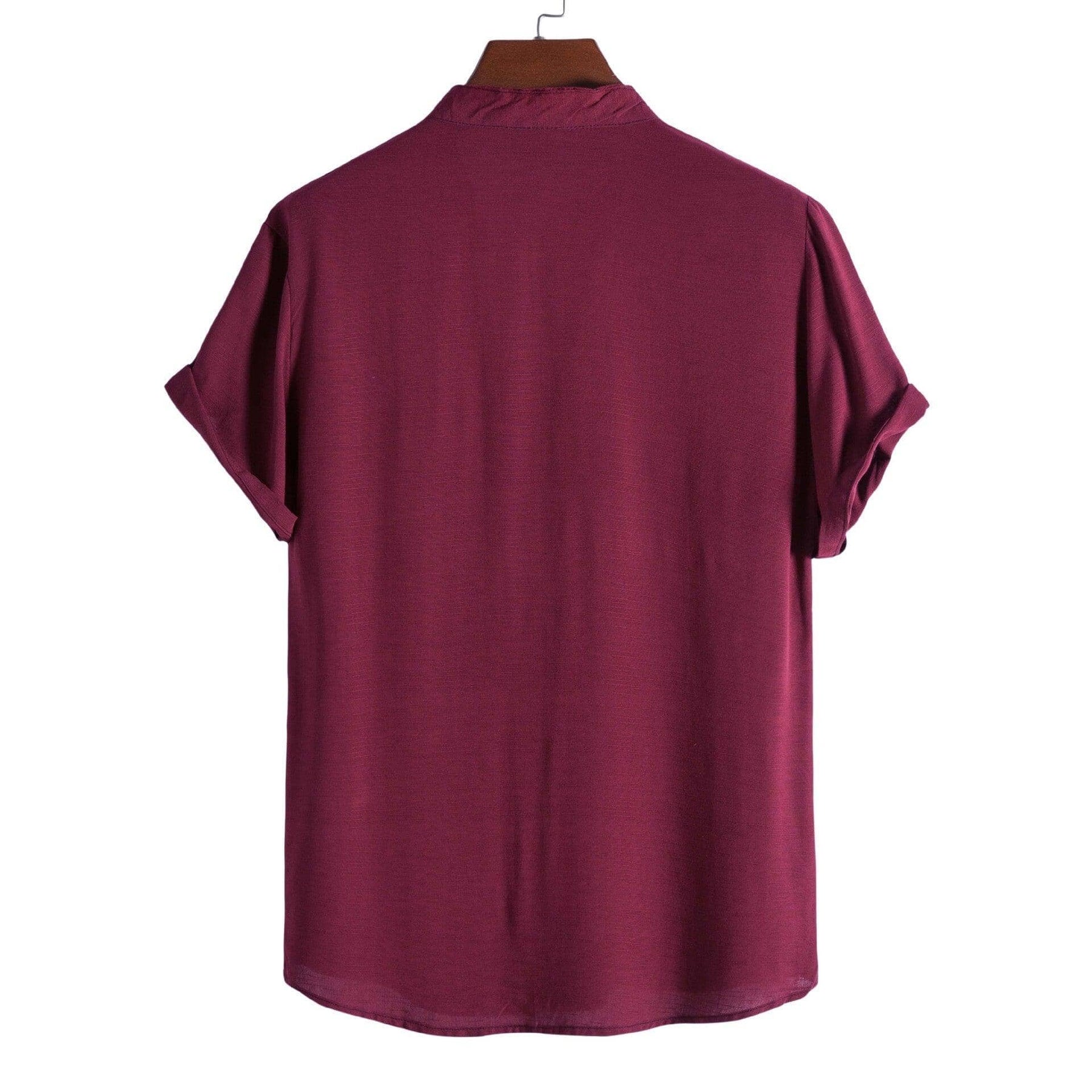 Camisa Manga Curta Dom - VINNCI Store
