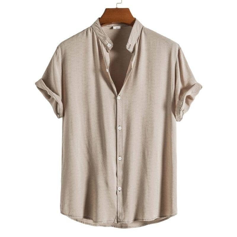 Camisa Manga Curta Dom - VINNCI Store