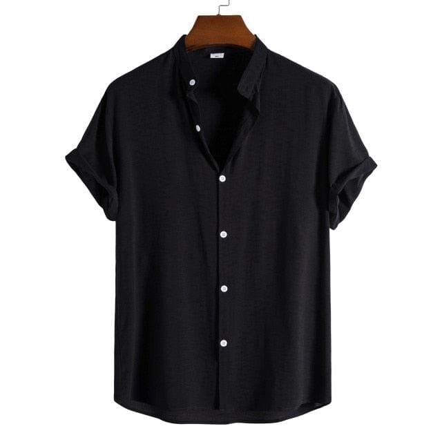Camisa Manga Curta Dom - VINNCI Store