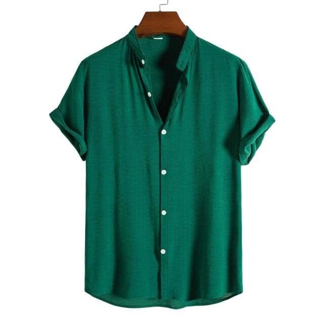 Camisa Manga Curta Dom - VINNCI Store