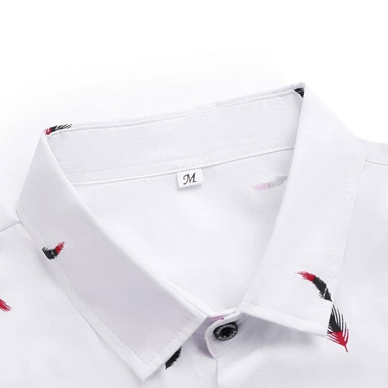 Camisa Manga Curta Estampada Freedon - VINNCI Store