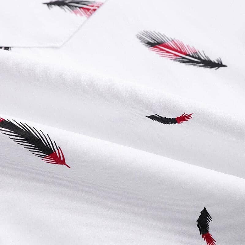 Camisa Manga Curta Estampada Freedon - VINNCI Store