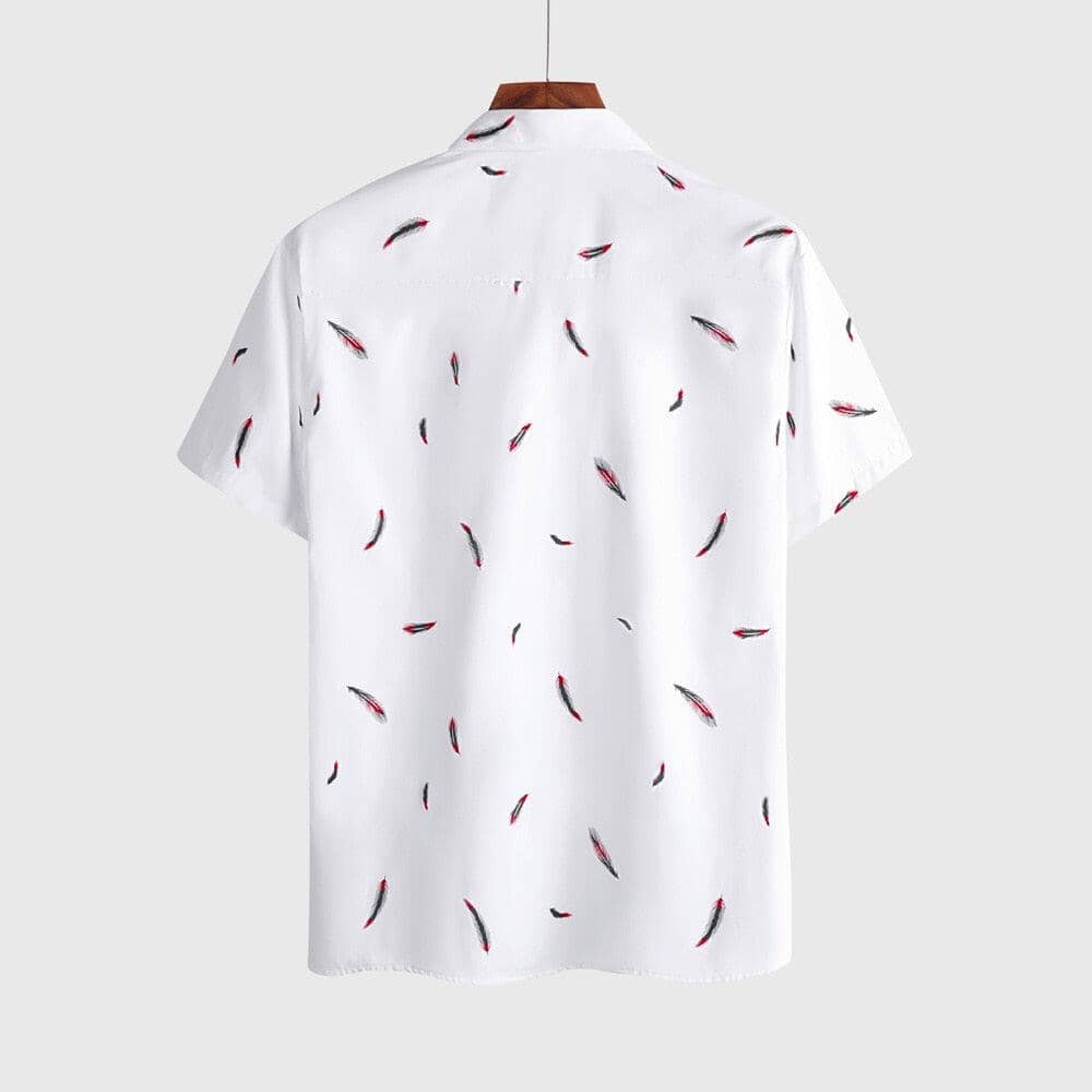 Camisa Manga Curta Estampada Freedon - VINNCI Store