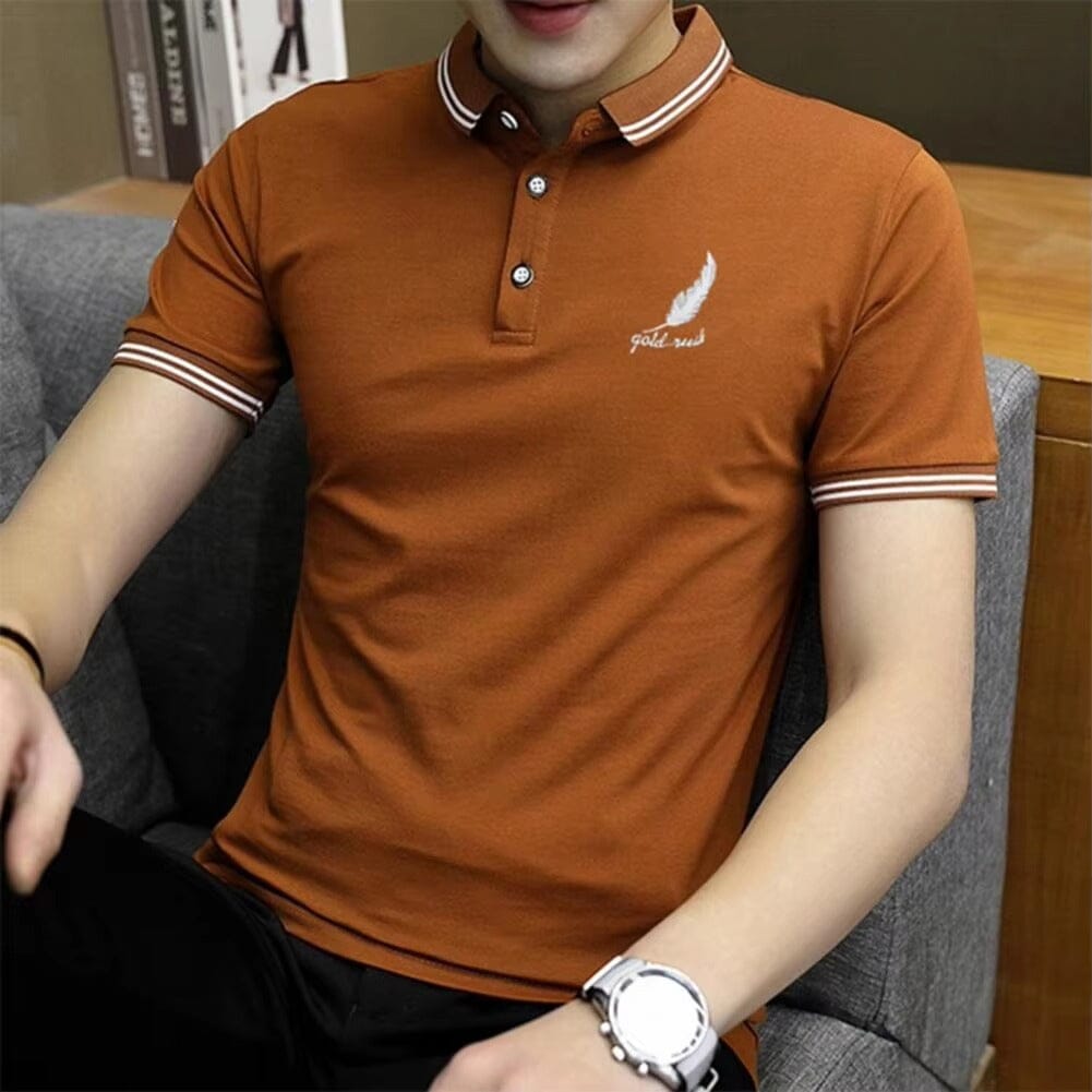 Camisa Polo Dom Camisa Polo Dom VINNCI Store Marrom P