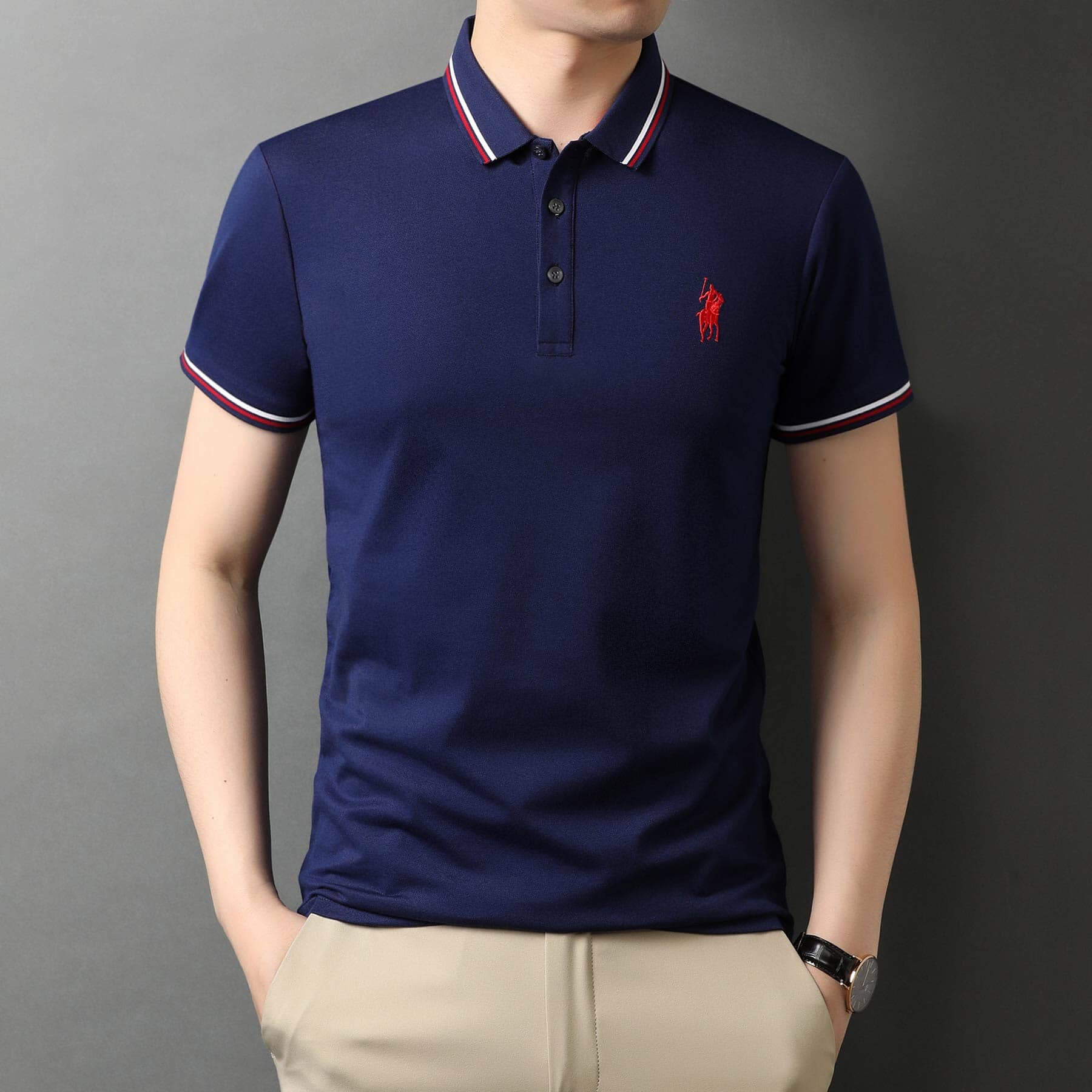 Camisa Polo Lisa Classic - VINNCI Store