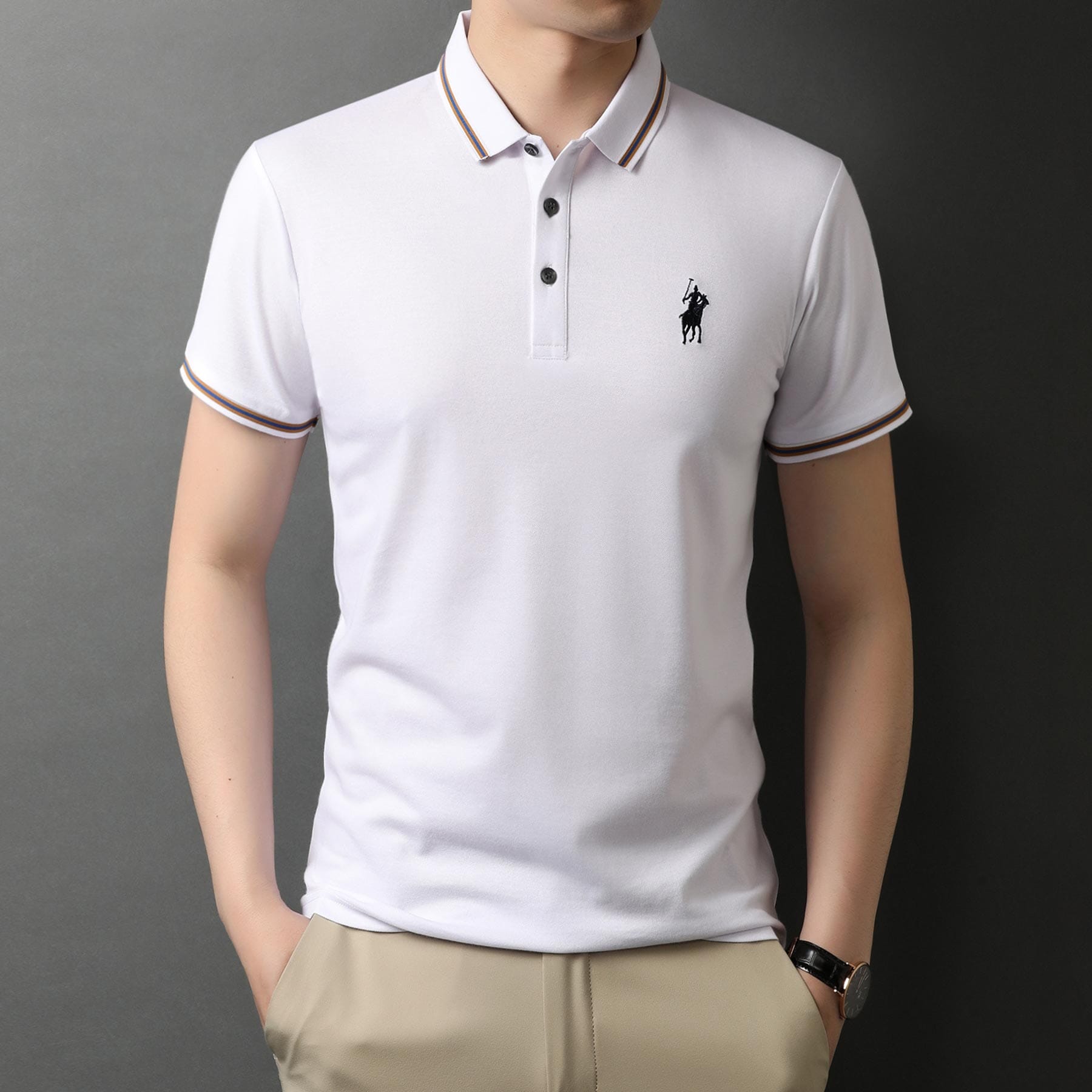 Camisa Polo Lisa Classic - VINNCI Store