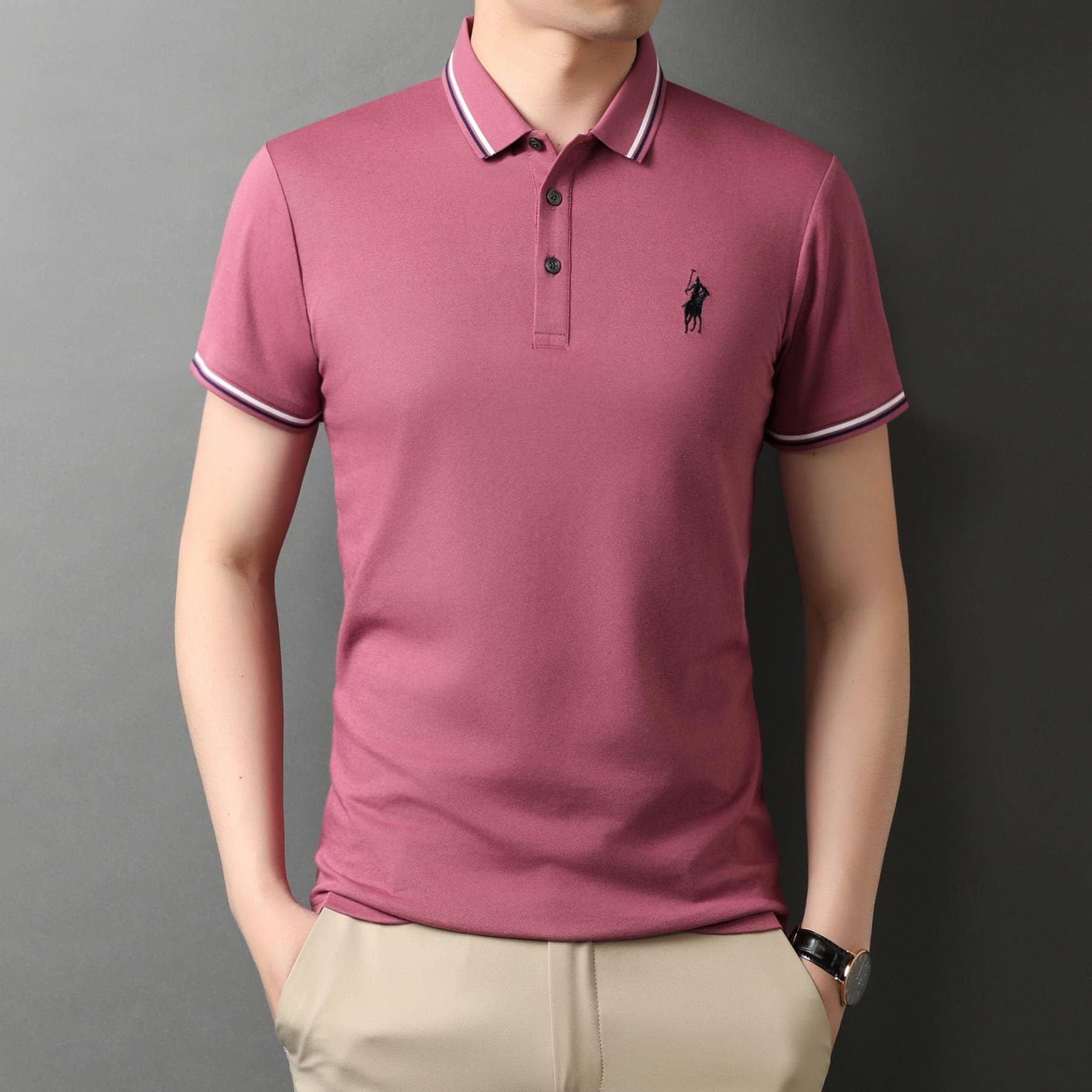 Camisa Polo Lisa Classic - VINNCI Store