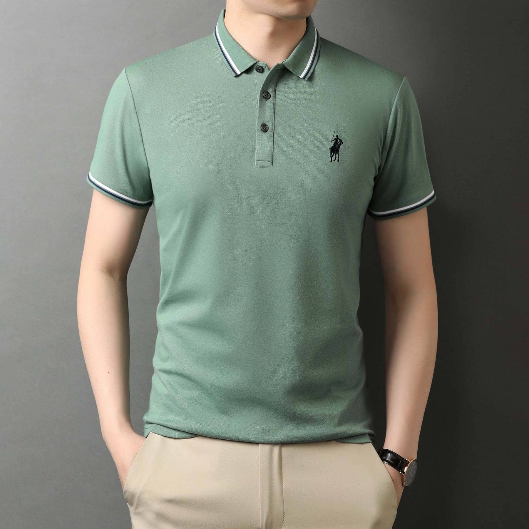Camisa Polo Lisa Classic - VINNCI Store