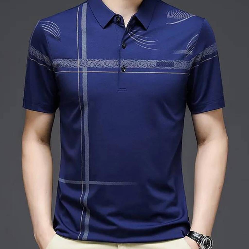 Camisa Polo Masculina Design Cruzada Camisa Polo Masculina Design Cruzada VINNCI Store
