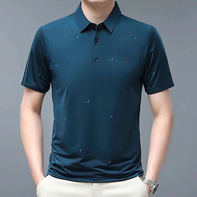 Camisa Polo Masculina Hector Camisa Polo Masculina Hector VINNCI Store Azul Claro P