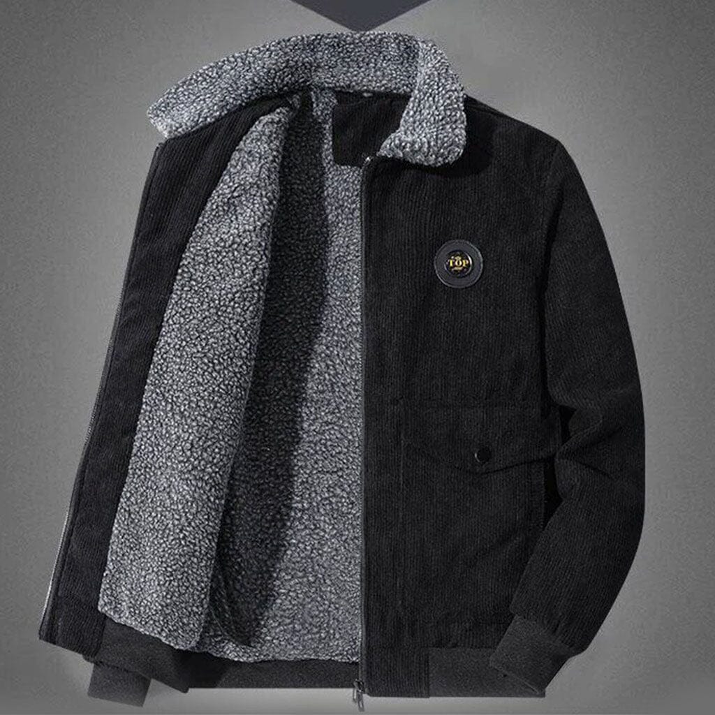 Jaqueta Masculina de Veludo Cold Wintry Jaqueta Masculina de Veludo Cold Wintry VINNCI Store Preto M