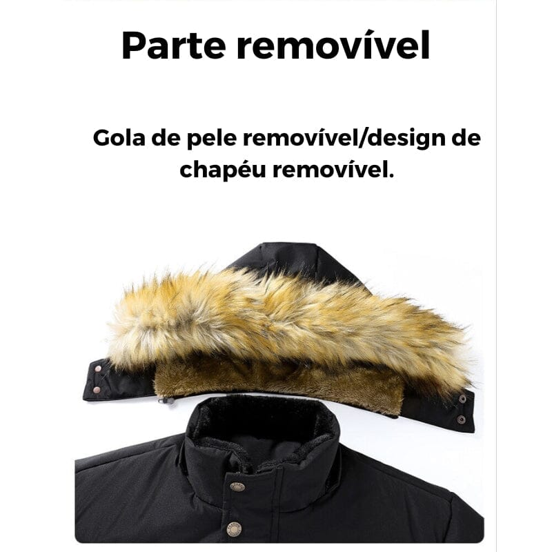 Jaqueta Masculina Heated Bear - VINNCI Store