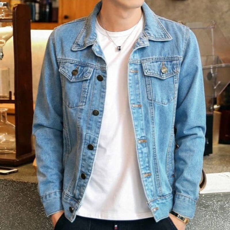 Jaqueta Masculina Jeans Elegant Slim - VINNCI Store