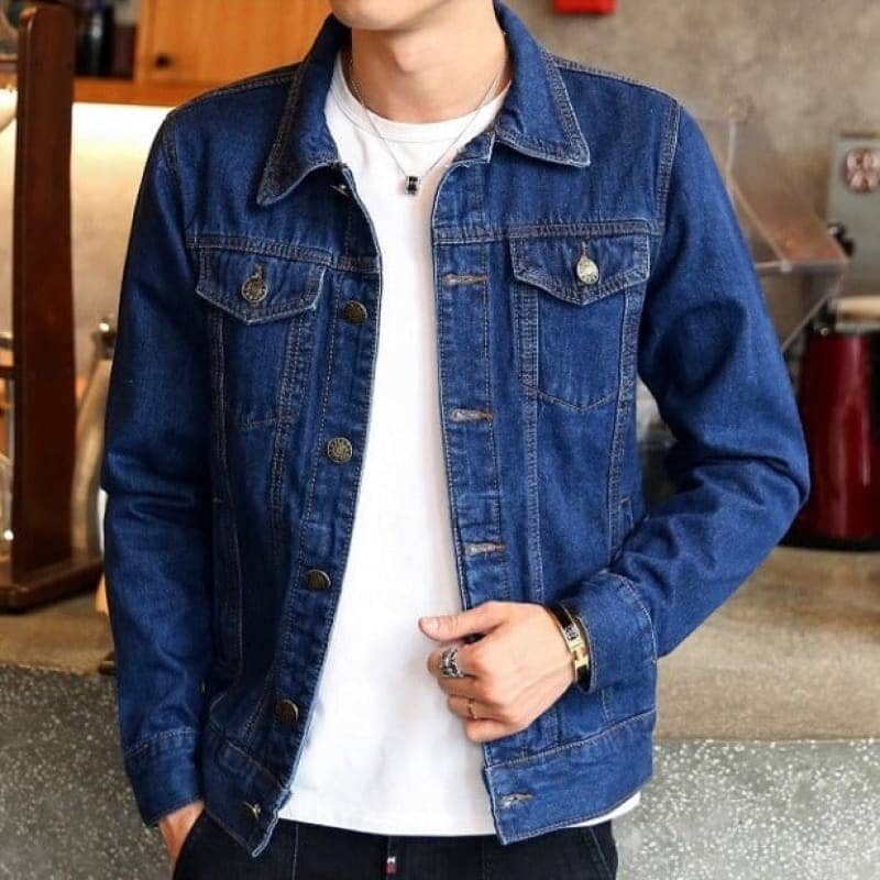 Jaqueta Masculina Jeans Elegant Slim - VINNCI Store