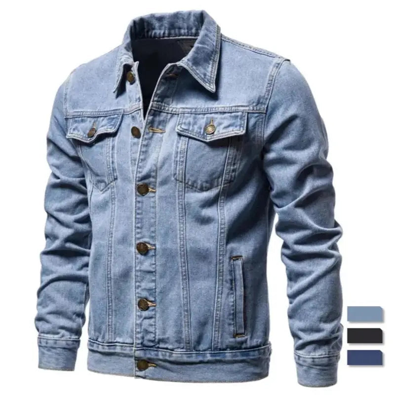 Jaqueta Masculina Jeans Elegant Slim - VINNCI Store