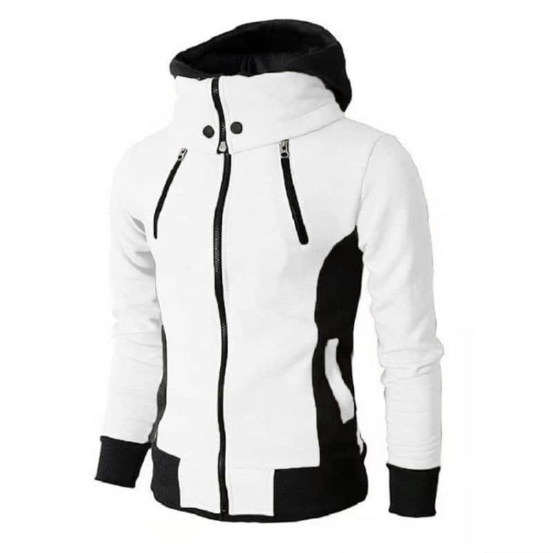 Jaqueta Masculina Winter Fall - Gola Alta Jaqueta Masculina Winter Fall - Gola Alta VINNCI Store Branco M