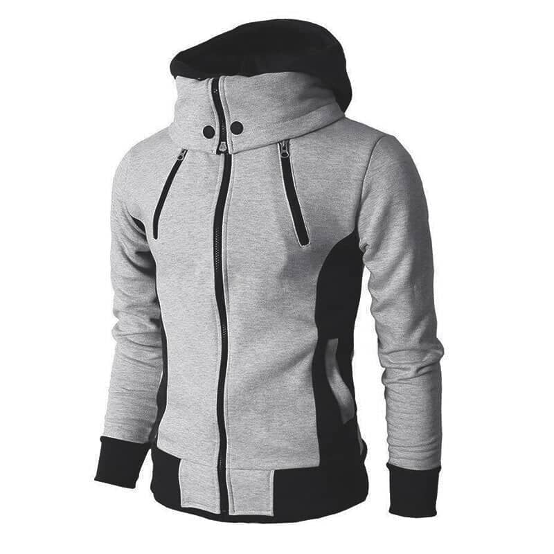 Jaqueta Masculina Winter Fall - Gola Alta Jaqueta Masculina Winter Fall - Gola Alta VINNCI Store Cinza M