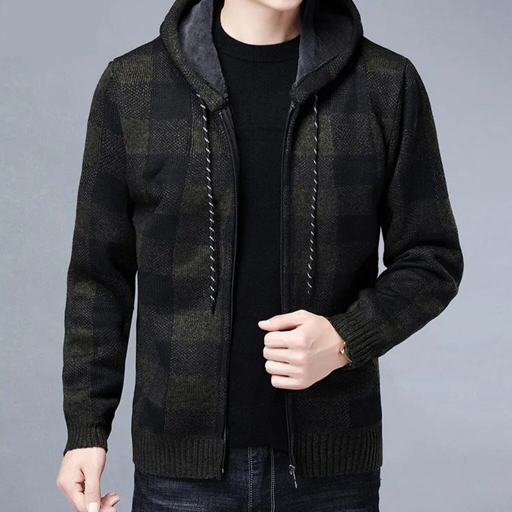Jaqueta Masculina Xadrez Fashion Jaqueta Masculina Xadrez Fashion VINNCI Store Verde P
