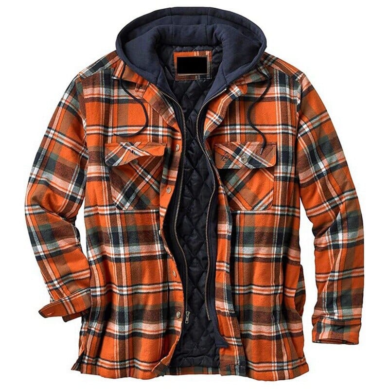 Jaqueta Masculina Xadrez Padded - VINNCI Store