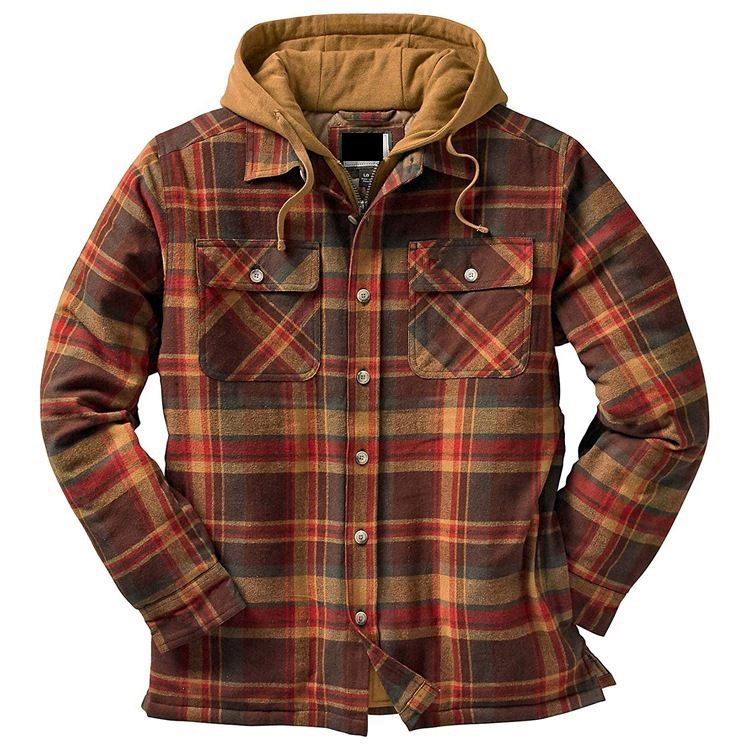 Jaqueta Masculina Xadrez Padded - VINNCI Store