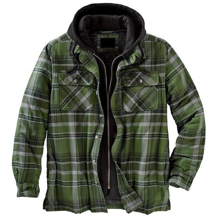 Jaqueta Masculina Xadrez Padded - VINNCI Store