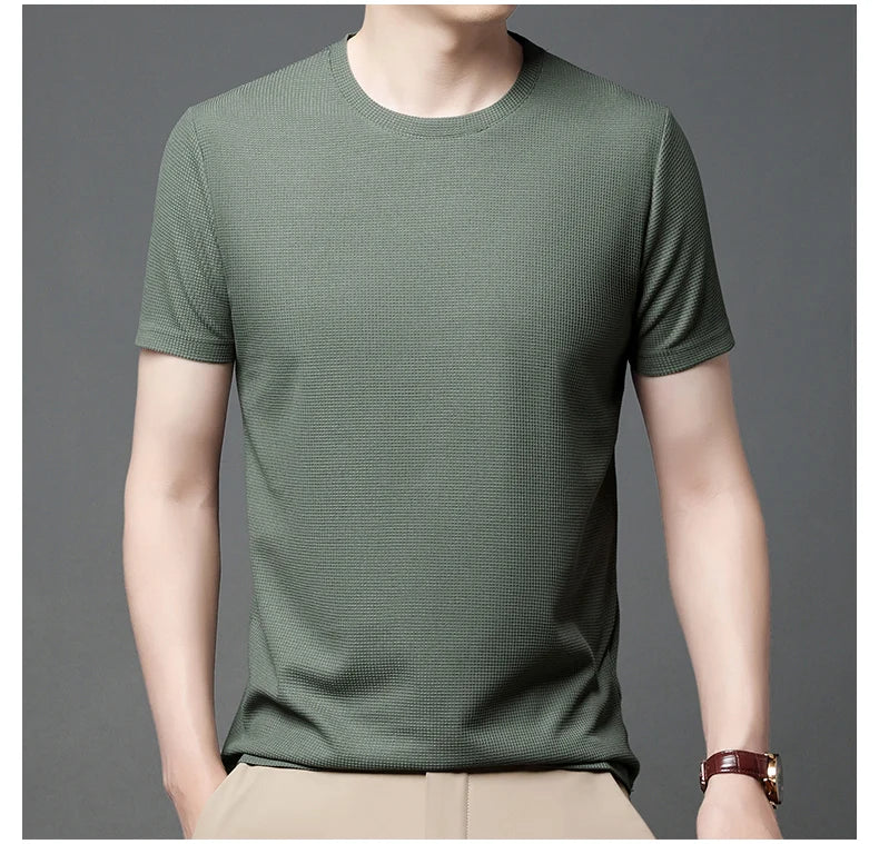 Kit 03 Camisetas Masculina Básica de Algodão Kit 03 Camiseta Masculina Básica Lisa de Algodão VINNCI Store