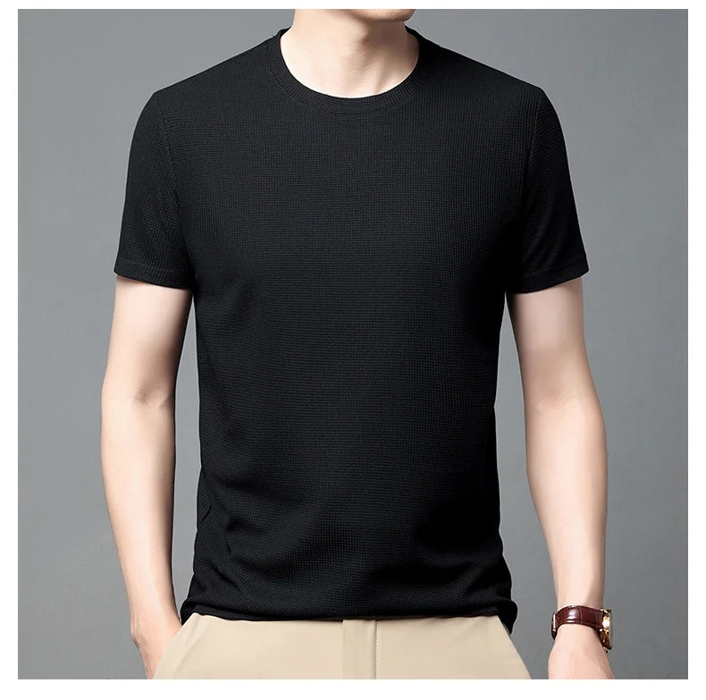 Kit 03 Camisetas Masculina Básica de Algodão Kit 03 Camiseta Masculina Básica Lisa de Algodão VINNCI Store