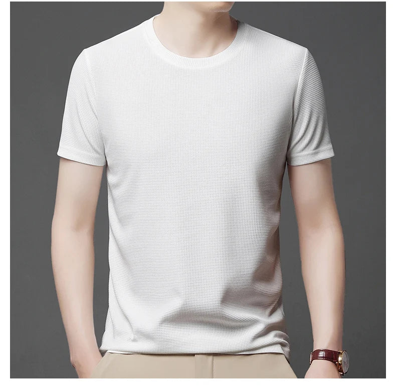 Kit 03 Camisetas Masculina Básica de Algodão Kit 03 Camiseta Masculina Básica Lisa de Algodão VINNCI Store