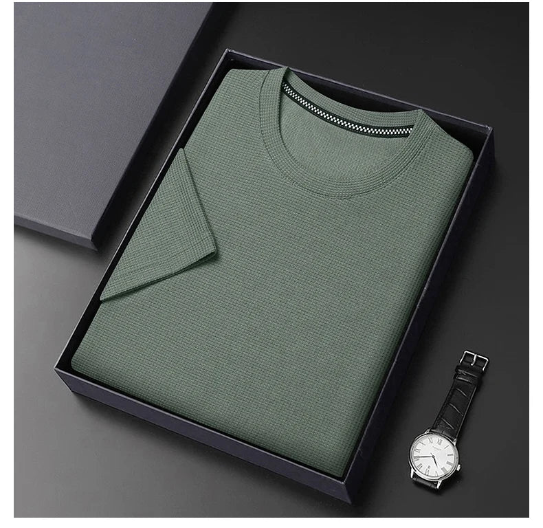 Kit 03 Camisetas Masculina Básica de Algodão Kit 03 Camiseta Masculina Básica Lisa de Algodão VINNCI Store