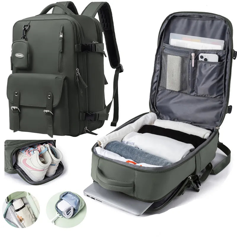Mochila de Viagem Multicompartimentos - Impermeável - VINNCI Store