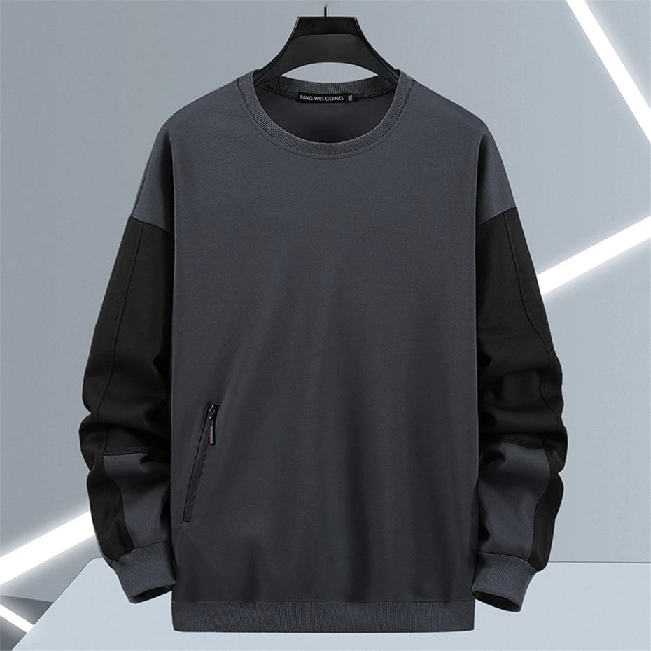 Moletom Masculino Básico Neutro Moletom Masculino Básico Neutro VINNCI Store Cinza GG