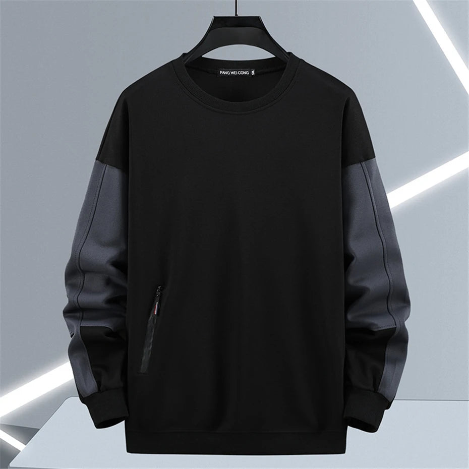 Moletom Masculino Básico Neutro Moletom Masculino Básico Neutro VINNCI Store Preto GG