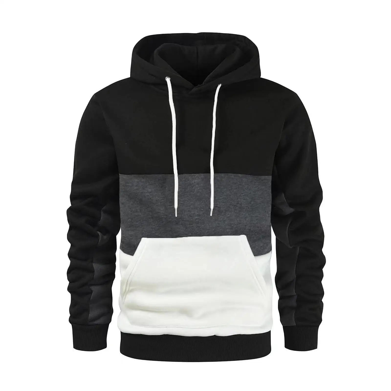 Moletom Masculino Soft Wear Moletom Masculino Soft Wear VINNCI Store Preto e Cinza G