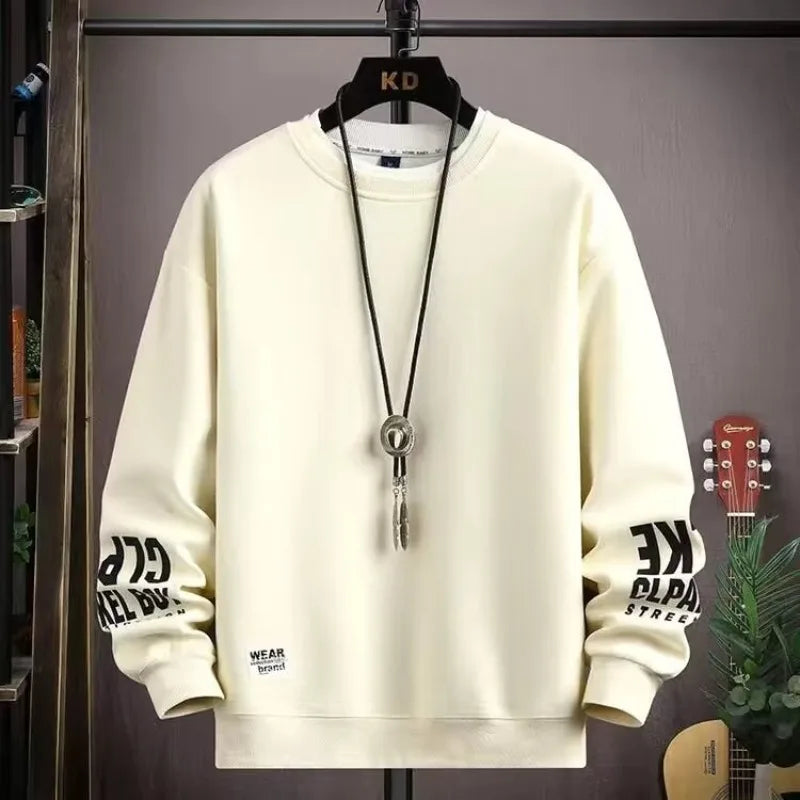 Moletom Masculino Street Wear Moletom Masculino Street Wear VINNCI Store Branco G