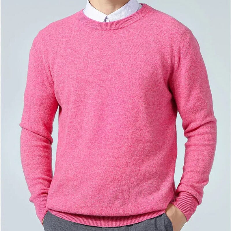 Suéter Masculino Casual Luxury Suéter Masculino Casual Luxury VINNCI Store Rosa P