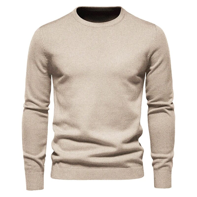 Suéter Masculino Casual Soft Suéter Masculino Casual Soft VINNCI Store Caqui G