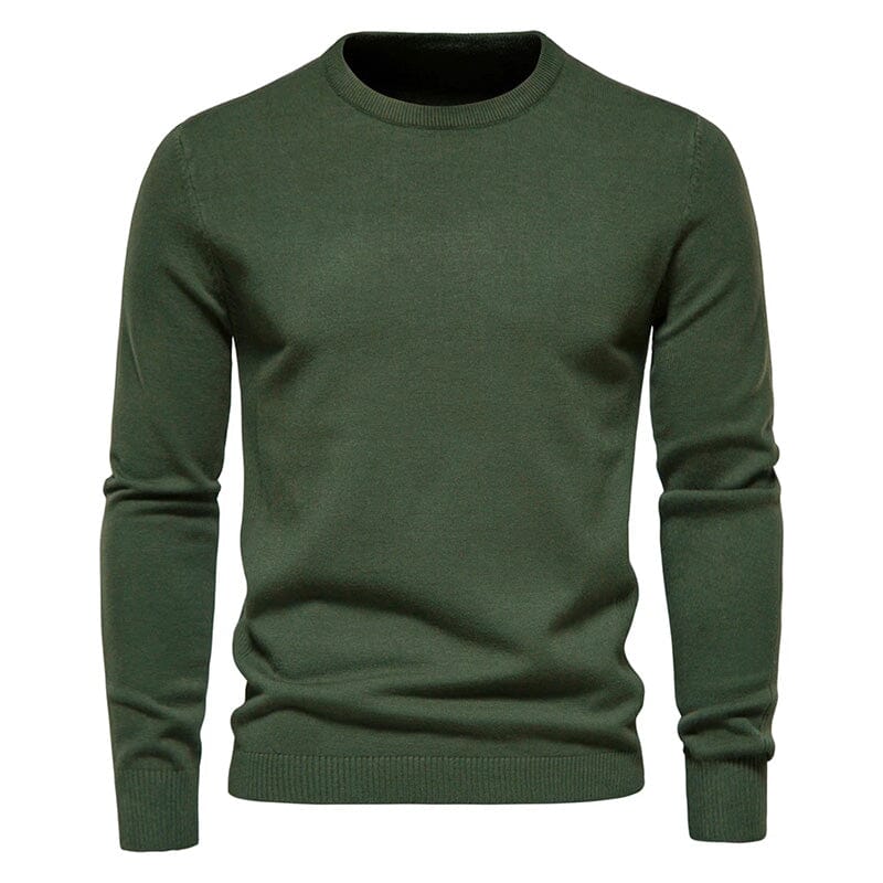 Suéter Masculino Casual Soft Suéter Masculino Casual Soft VINNCI Store Verde GG