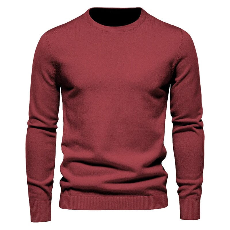 Suéter Masculino Casual Soft Suéter Masculino Casual Soft VINNCI Store Vermelho GG