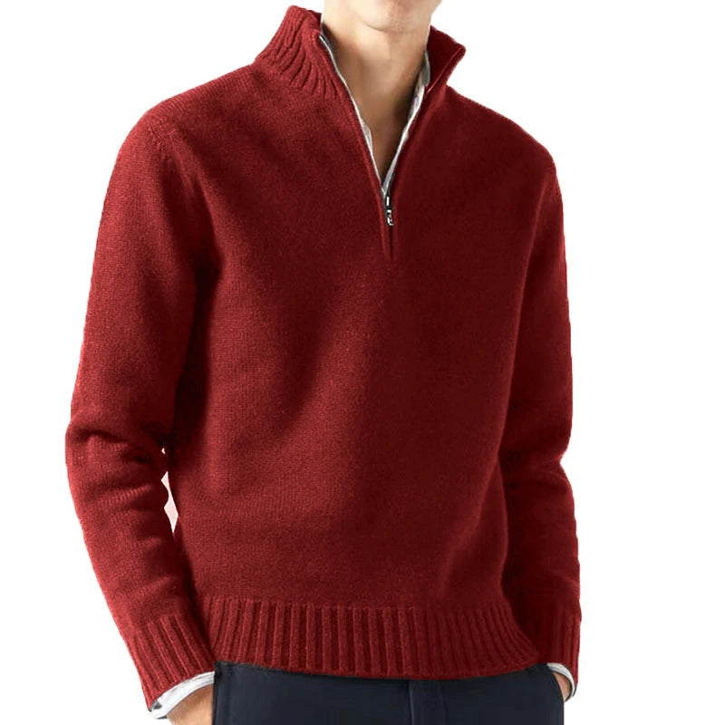 Suéter Masculino Coldness Basic Suéter Masculino Coldness Basic VINNCI Store Vermelho M