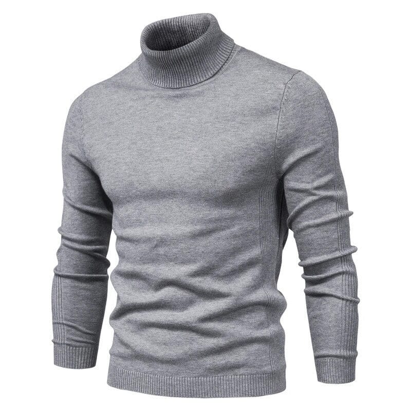 Suéter Masculino Elegance Slim Suéter Masculino Elegance Slim VINNCI Store Cinza 3G
