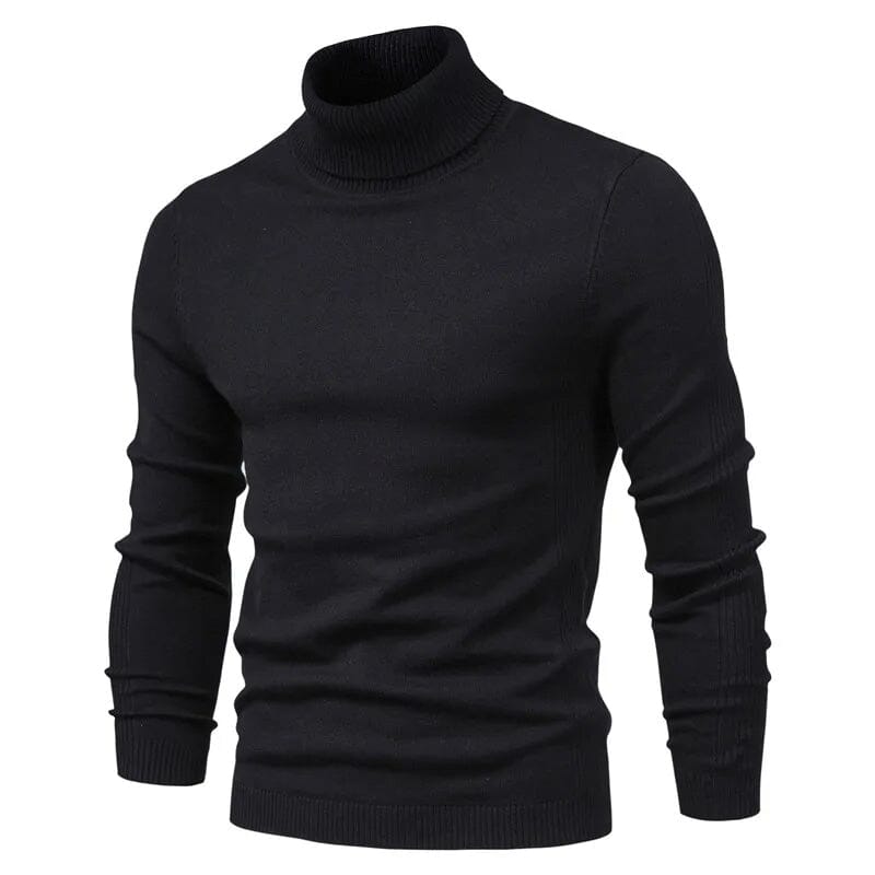 Suéter Masculino Elegance Slim Suéter Masculino Elegance Slim VINNCI Store Preto P