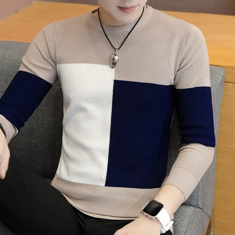 Suéter Masculino Geometric Fashion - VINNCI Store